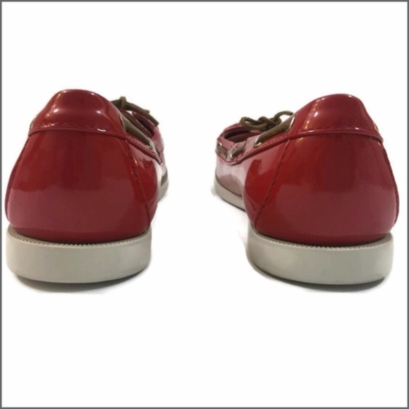 𝅺michael Kors Red Patent Leather Loafers - Picture 3 of 4